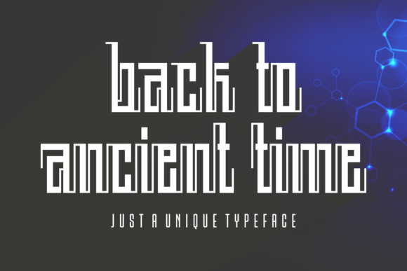 Back to Ancient Time: A Versatile Typeface for Creatives