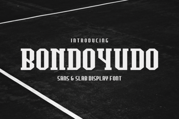 Bondoyudo: A Bold Typeface for Striking Design