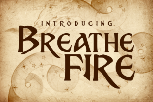 Breath Fire: A Typeface That Brings Bold Energy to Your Projects