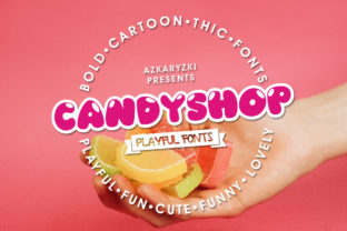 Candyshop Font: A Playful Typeface That Brings Joy to Design