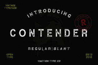 Contender — A Typeface Built for Intention, Not Decoration