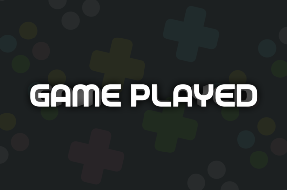 Game Played: Retro Arcade Style Meets Modern Design