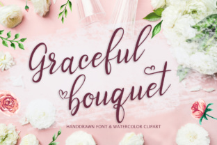 Graceful Bouquet: A Versatile Script Font for Your Design Workflow