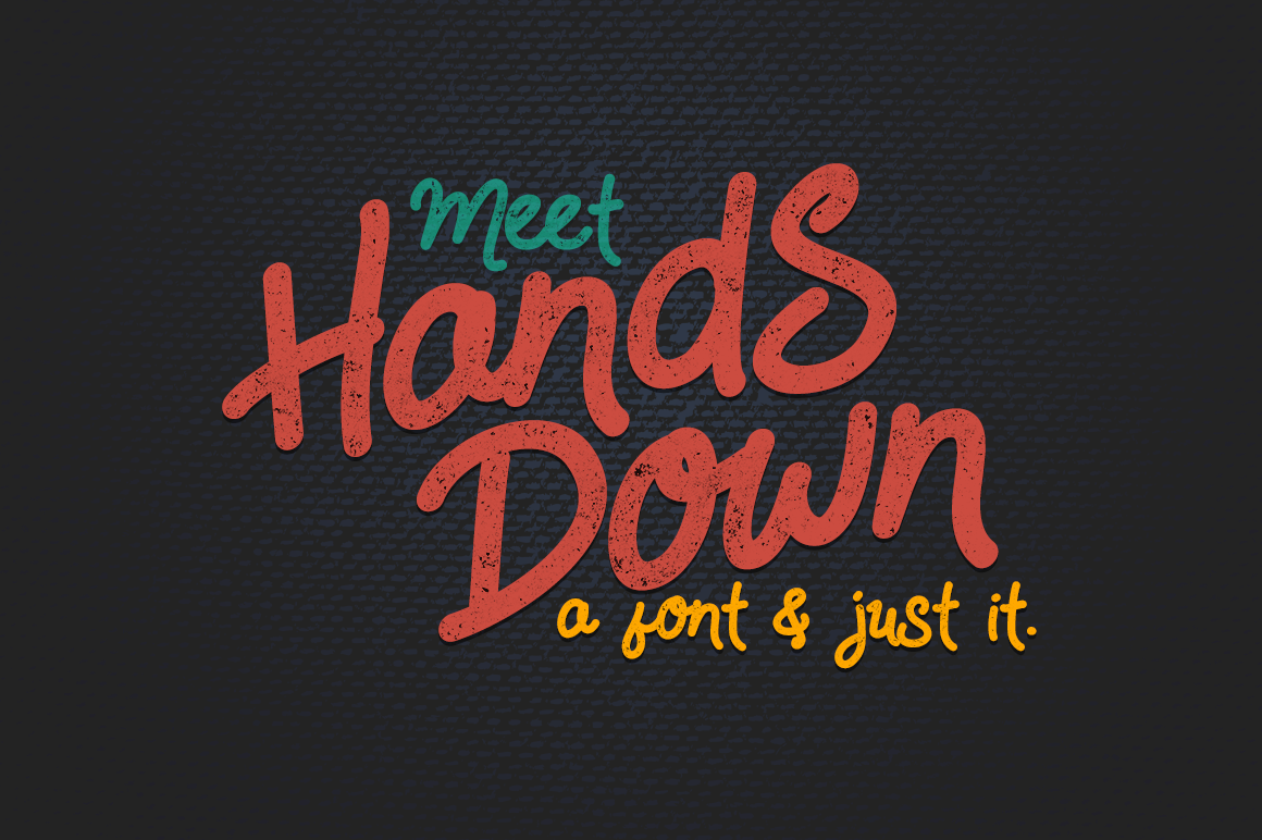 Hands Down: A Handwritten Font Made for Real Workflows