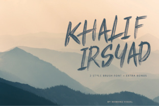 Khalif Irsyad: A Brush Typeface That Commands Attention