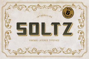Soltz: A Layered Typeface Inspired by Atlantic City’s Hand-Painted Signs